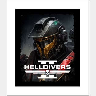 HELLDIVERS 2 BOOTLEG MERCH Posters and Art